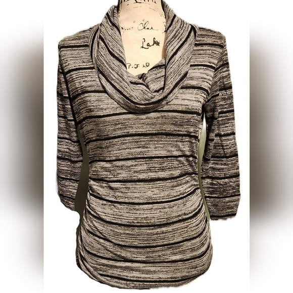 AB Studio Cowl Neck Top - Picture 1 of 5